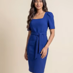 Cobalt Blue Power Dress