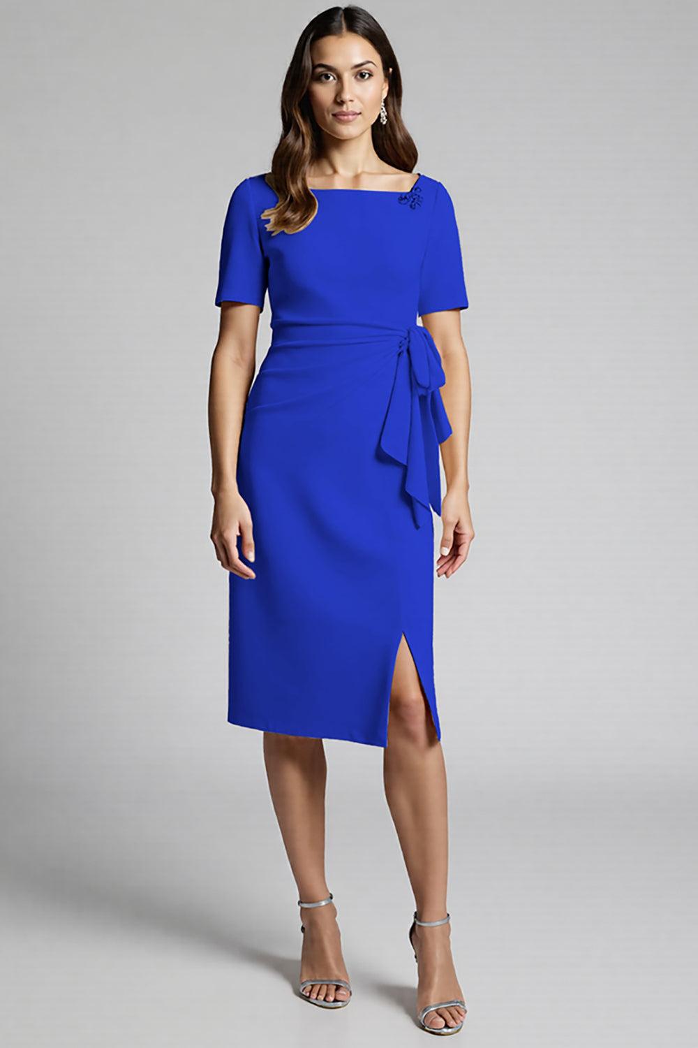 Cobalt Blue Power Dress